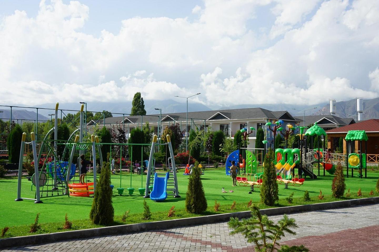 Таунхаус В Baytur Resort Bosteri ภายนอก รูปภาพ